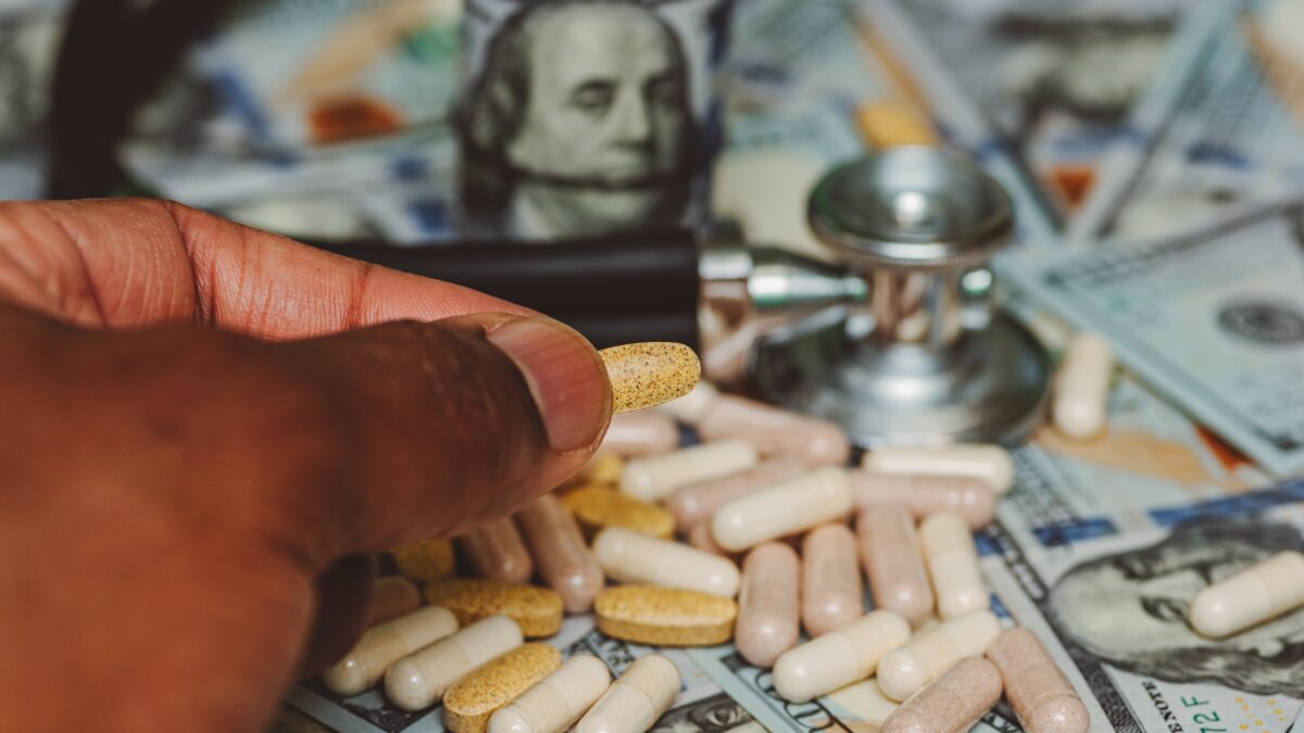 Picking up medicine
